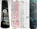 Sony RMT-V181B - replacement remote control Sony RMT-V181B - replacement remote control