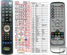 Fujicu RM-L1704 - replacement remote control Fujicu RM-L1704 - replacement remote control