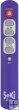 SEKI SLIM violet - universal remote control SEKI SLIM violet - universal remote control