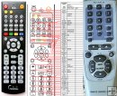 Aiwa RC-AAT11, RC-ZAT03, RC-ZAT04, RCZAS05, RC7AS06 - replacement remote control Aiwa RC-AAT11, RC-ZAT03, RC-ZAT04, RCZAS05, RC7AS06 - replacement remote control