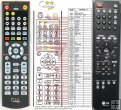 LG AKB36087408 - replacement remote control LG AKB36087408 - replacement remote control