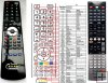 YAMAHA RAV338 - Replacement remote control YAMAHA RAV338 - Replacement remote control