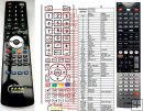 YAMAHA RAV338 - Replacement remote control YAMAHA RAV338 - Replacement remote control