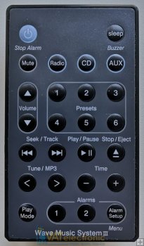 New Replacement For Bose Wave Music System Radio Remote Control AWRCC1 AWRCC2