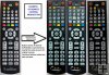 GENERAL DUPLICATE SAT-TV - remote control 1:1 replacement ON DEMAND GENERAL DUPLICATE SAT-TV - remote control 1:1 replacement ON DEMAND