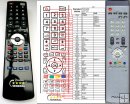 Pioneer AXD1491 - replacement remote control Pioneer AXD1491 - replacement remote control