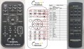Sharp RRMCG0318AWSA duplicate remote control Sharp RRMCG0318AWSA duplicate remote control