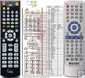 SHARP 92LWIR151001D7 replacement remote control SHARP 92LWIR151001D7 replacement remote control