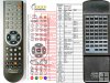 KENWOOD KR-V6060 - replacement remote control KENWOOD KR-V6060 - replacement remote control