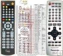 Panasonic N2QAJB000088, N2QAJB000090 - replacement remote control Panasonic N2QAJB000088, N2QAJB000090 - replacement remote control