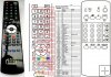 Toshiba 2140TS replacement remote control Toshiba 2140TS replacement remote control