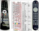 LG 6710T00003N replacement remote control LG 6710T00003N replacement remote control