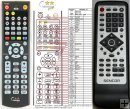 Sencor SDV-7156, SDV-7111 - Remote control Sencor SDV-7156, SDV-7111 - Remote control
