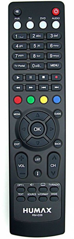 Fernbedienung für Humax RM-F02