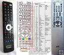 JVC RM-SEEXAK1R - replacement remote control JVC RM-SEEXAK1R - replacement remote control