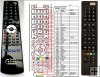 Hitachi RC4848 replacement remote conrol Hitachi RC4848 replacement remote conrol