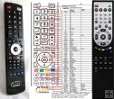 Topfield TF5000PVR Masterpiece - replacement eemote control Topfield TF5000PVR Masterpiece - replacement eemote control