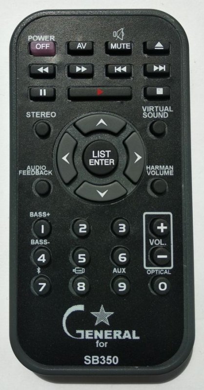 jbl sb350 remote