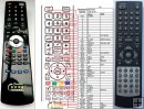 DENVER TFD-2213 replacement remote control DENVER TFD-2213 replacement remote control