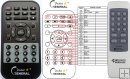 Auna AMP-9200, AMP-218 - replacement remote control Auna AMP-9200, AMP-218 - replacement remote control