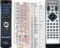Technika DVD 1033 remote control replacement Technika DVD 1033 remote control replacement