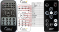 Acer C20 - replacement remote control Acer C20 - replacement remote control