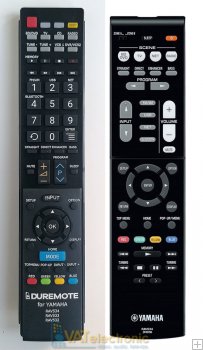 Yamaha RAV534 remote control duplicate - 14.7 EUR : REMOTE CONTROL WORLD