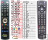 Daewoo R-54H09 - replacement remote control Daewoo R-54H09 - replacement remote control
