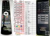 Technics EURZK011D002 - replacement remote control Technics EURZK011D002 - replacement remote control