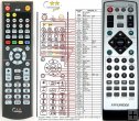 Hyundai DVD 1 - replacement remote control Hyundai DVD 1 - replacement remote control