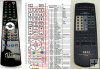 Akai AM-39, AM-69, AM-49 - Replacement remote control Akai AM-39, AM-69, AM-49 - Replacement remote control