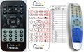 ACOUSTIC SOLUTIONS SP-101, SP-103 - compatible General-branded remote control