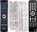 Orava LT-833LEDE83B remote control replacement Orava LT-833LEDE83B remote control replacement