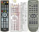 Panasonic N2QAHB000031 - replacement remote control Panasonic N2QAHB000031 - replacement remote control