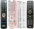 Hewlett Packard RC6 N279 RC1314609/00 - replacement remote cont Hewlett Packard RC6 N279 RC1314609/00 - replacement remote cont
