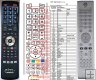 Philips 242254900838 remote control replacement Philips 242254900838 remote control replacement