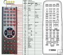 Yamaha HTR5630RDS WA61770 - Replacement remote control Yamaha HTR5630RDS WA61770 - Replacement remote control