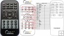 Thomson SB300B - replacement remote control Thomson SB300B - replacement remote control