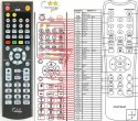 Matsui M1DVD12E - replacement remote control Matsui M1DVD12E - replacement remote control