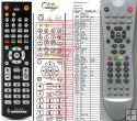 Orion DVBT-R675 remote control replacement Orion DVBT-R675 remote control replacement
