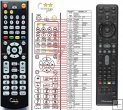 Pioneer AXD7573 replacement remote control Pioneer AXD7573 replacement remote control