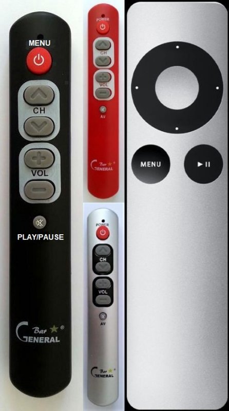 APPLE TV SECOND AND THIRD GENERATION, S2 - remote control, replacement