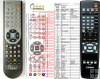 Yamaha DVD14 - replacement remote control Yamaha DVD14 - replacement remote control