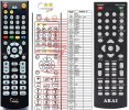 AKAI A51002 - compatible General-branded remote control