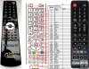 Samsung BN59-01268D replacement remote control Samsung BN59-01268D replacement remote control