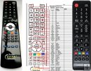 Samsung BN59-01268D replacement remote control Samsung BN59-01268D replacement remote control