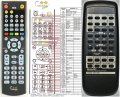 SHARP CD-C470W - replacement remote control SHARP CD-C470W - replacement remote control