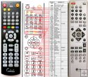 LG 6710CDAM02B - replacement remote control LG 6710CDAM02B - replacement remote control