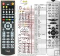 Tesla DVX5600 - replacement remote control Tesla DVX5600 - replacement remote control