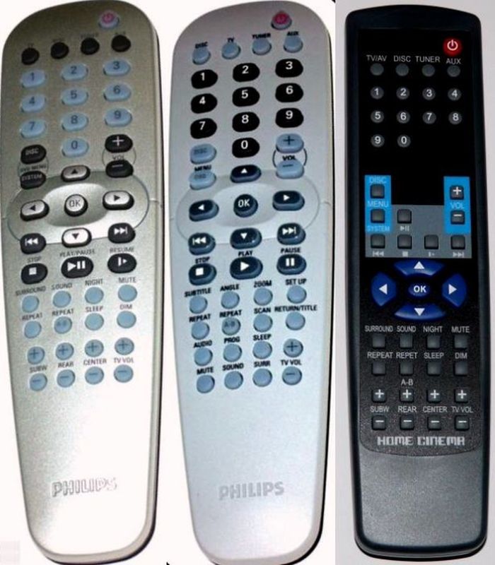 PHILIPS HOME THEATRE replacement remote control 15.1 REMOTE